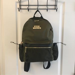 Steve Madden Green Backpack